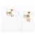 Pendientes Tribales con Logo CD de Christian Dior Dorado - vista 2