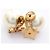 Pendientes Tribales con Logo CD de Christian Dior Dorado - vista 8