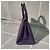 Hermès Birkin 25 Blu Mare in pelle di capra chiusura argento Viola scuro - vista 3