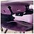 Hermès Birkin 25 Blu Mare in pelle di capra chiusura argento Viola scuro - vista 7