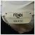 Vestido de seda Fendi FDA941 AD9W Castaño Negro Blanco Estampado de leopardo - vista 6