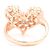 Autre Marque Au750 Diamantring Pink - Ansicht 3