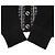 Top de punto 2 en 1 en mezcla de algodón Salvatore Ferragamo Negro - vista 4