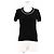 Top de punto 2 en 1 en mezcla de algodón Salvatore Ferragamo Negro - vista 7