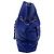Borsa Tote Chanel in pelle blu