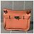 Borsa a mano Hermès Gypsy 28 in pelle rosa - vista 2