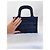 Borsa Dior "Mini Book Tote" in tela camouflage blu navy - vista 17