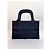 Borsa Dior "Mini Book Tote" in tela camouflage blu navy - vista 2