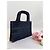 Borsa Dior "Mini Book Tote" in tela camouflage blu navy - vista 6