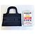 Borsa Dior "Mini Book Tote" in tela camouflage blu navy - vista 8
