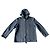 Giacca con cappuccio zip Helmut Lang in pile grigio scuro Vintage Taglia 54