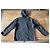 Giacca con cappuccio zip Helmut Lang in pile grigio scuro Vintage Taglia 54 - vista 3