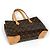 Borsa tote Louis Vuitton Wilshire PM Marrone - vista 2