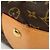 Borsa tote Louis Vuitton Wilshire PM Marrone - vista 3