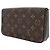 Pochette Felicie Vivienne Monogramma Louis Vuitton Marrone - vista 3