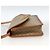 Céline Celine Vintage Macadam Circle Logo Canvas and Leather Beige - vue 3