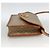 Céline Celine Vintage Macadam Circle Logo Canvas and Leather Beige - vue 4