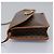 Céline Celine Vintage Macadam Circle Logo Canvas and Leather Brown - view 3