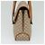 Céline Celine Vintage Macadam Canvas and Leather Beige - vista 4
