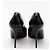 Schwarze Lackleder-Absätze mit DG-Logo von Dolce & Gabbana - Ansicht 4