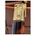 Borsa Fendi Sunshine Mini Music Folder Marrone Pelle - vista 6