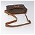 Céline Celine Vintage Macadam Canvas and Leather Marrone - vista 7