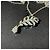 Collana Chanel PLUME in diamanti e oro bianco 18k Argento - vista 2