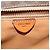 Céline Celine Vintage Macadam Circle Logo Canvas and Leather Marrone - vista 6