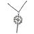 Tiffany & Co Collana Tiffany Keys Chiave Fiore di Ciliegio Oro Bianco e Diamanti Argento