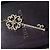 Tiffany & Co Collana Tiffany Keys Chiave Fiore di Ciliegio Oro Bianco e Diamanti Argento - vista 7