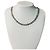 Collana Tiffany & Co Circlet in platino e diamanti rotondi Argento