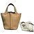 Borsa a secchiello Hermès Love Water 18 Pelle Khaki Cachi