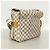Borsa a Spalla Naviglio Damier Azur di Louis Vuitton Bianco - vista 2
