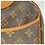 Borsa Deauville Monogram Louis Vuitton Marrone - vista 11