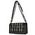 Chanel Boy Flap Tweed and Leather Old Medium Nero - vista 2