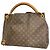 Borsa a Spalla Louis Vuitton Monogram Artsy MM Marrone