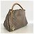 Borsa a Spalla Louis Vuitton Monogram Artsy MM Marrone - vista 2