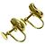 Tiffany & Co Orecchini Tiffany Bean in oro giallo 18K - vista 3