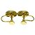 Tiffany & Co Orecchini Tiffany Bean in oro giallo 18K - vista 4