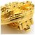 Vintage Gold Clip Ohrringe von Chanel Golden - Ansicht 10