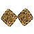 Vintage Gold Clip Ohrringe von Chanel Golden