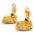Vintage Gold Clip Ohrringe von Chanel Golden - Ansicht 6