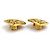 Vintage Gold Clip Ohrringe von Chanel Golden - Ansicht 8