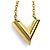 Louis Vuitton Essential V Metallkette Golden - Ansicht 4