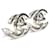 Orecchini a clip in argento Chanel - vista 2