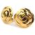 Vintage Gold Clip Ohrringe von Chanel Golden - Ansicht 2