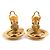 Vintage Gold Clip Ohrringe von Chanel Golden - Ansicht 6