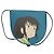 LOEWE LOEWE �~ Studio Ghibli Piccola Pochette con Tacco Spirited Away Auth YKZ1395SM Blu