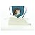 LOEWE LOEWE �~ Studio Ghibli Piccola Pochette con Tacco Spirited Away Auth YKZ1395SM Blu - vista 12