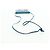 LOEWE LOEWE �~ Studio Ghibli Piccola Pochette con Tacco Spirited Away Auth YKZ1395SM Blu - vista 7